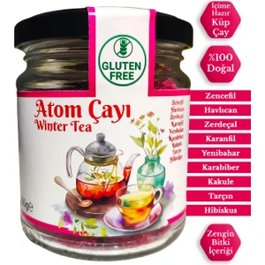 Zengin Bitki Içerikli Küp Atom Çayı 100 Gr