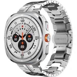 ZH Store Zhstore-Samsung Galaxy Watch Ultra 47MM Için Titanyum Alaşımlı Kayış (Yurt Dışından)
