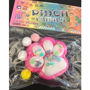 Yumuşak Sevimli Squishy Kedi Pati Sıkma 7 cm Pati Sukuşi