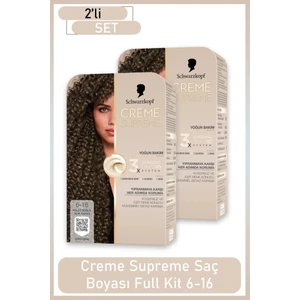 Creme Supreme Full Kit 6-16 Küllü Soğuk Açık Kahve x 2 Adet