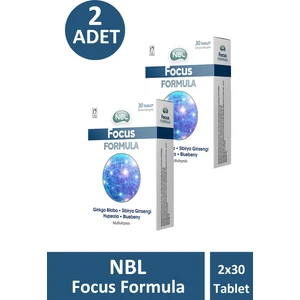 Nbl Focus Formula 30 Tablet 2 Adet