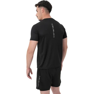Performans Tişörtü Siyah Erkekler İçin Hafif Nefes Alabilir Kumaşla Tasarlandı