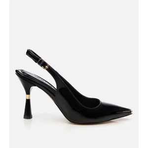01AYH310520A100 KADIN Rugan Siyah Stiletto