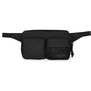 Double Crossbody Unisex Siyah Bel Çantası EK0A5BKX0081