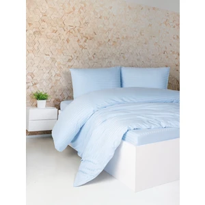 Fermuarlı Çantalı Çift Kişilik %100 Pamuk Saten Lastikli Çarşaflı Nevresim Takımı