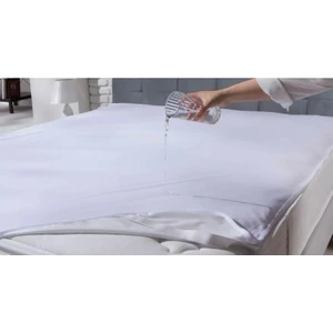 Madam Karya Çift Kişilik 160*200 cm Sıvı Geçirmez Yatak Alezi Yatak Koruyucu - Beyaz - 160*200