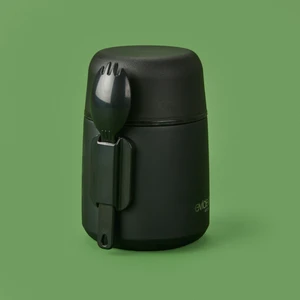 Kitchen Yemek Termosu - Siyah - 500 ml