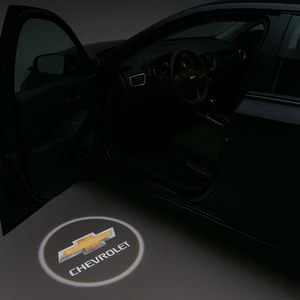 Chevrolet Kapı Altı Logo Kapı Altı LED Mesafe Sensörlü Pilli Yapıştırmalı Yeni Nesil