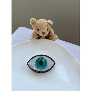 Leopar Çerçeveli Göz Toka