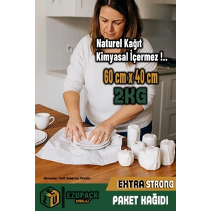 2 kg 60X40 (170-190 Adet) Ambalaj Kağıdı Tabak Bardak Eşya Sarma Koruma Taşıma Taşınma Paketleme