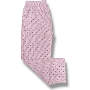 Desenli Penye Kadın Pijama Altı