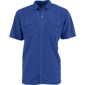 Erkek Yazlık Kot Gömlek Kısa Kollu Çift Cepli %100 Saf Pamuk Kumaş Rahat Kesim Tam Kalıp