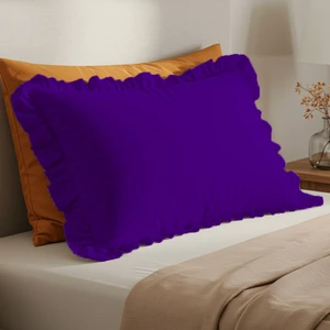 Fırfırlı Ranforce Kumaş Yastık Kılıfı 50 x 70