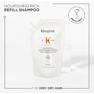 Nutritive Bain Satin Riche Yoğun Nemlendirici Şampuan 500 ml