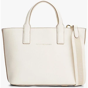 Tommy Hilfiger Th Logotape Mını Tote Kadın Sarı Çanta AW0AW17448Z00