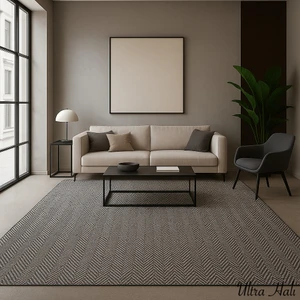 Ultra Halı Simple Sisal Serisi Kolay Temizlenen Toz Yapmayan Özel Ölçüye Uygun Sisal Halı