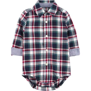 Oshkosh Erkek Bebek Gömlek Body