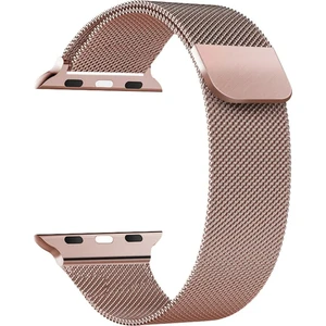 Apple Watch 10 42MM 6 7 8 9 10 Se Uyumlu 38 40 41MM Milano Metal Hasır Mıknatıslı Kordon Paslanmaz Çelik