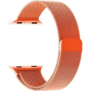 Apple Watch 10 9 8 7 6 Se Ultra Uyumlu 42 44 45 46 49MM Milano Metal Hasır Mıknatıslı Kordon Paslanmaz Çelik
