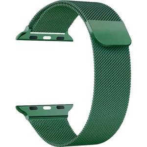 Apple Watch 10 9 8 7 6 Se Ultra Uyumlu 42 44 45 46 49MM Milano Metal Hasır Mıknatıslı Kordon Paslanmaz Çelik