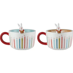 Garda Figürlü Kupa - Renkli - 360 ml