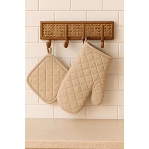 Fırın Eldiveni Fırın Tutacağı Premium Isı Geçirmez Mutfak Eldiveni Tutacak Isıya Dayanıklı Eldiven