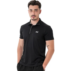 Tech Polo Yaka T-Shirt Siyah