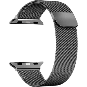 Apple Watch 10 9 8 7 6 Se Ultra Uyumlu 42 44 45 46 49MM Milano Metal Hasır Mıknatıslı Kordon Paslanmaz Çelik
