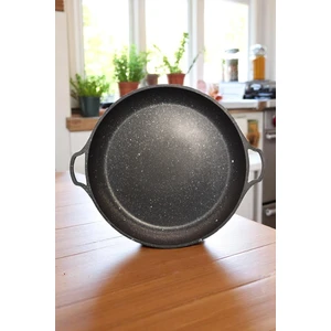 Hfky Alüminyum Döküm Sac Kavurma Gözleme Tavası. 36 cm Tava.balık Tavası