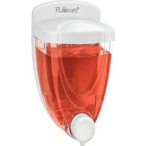 Duvara Monteli Flosoft Sıvı Sabunluk 650 Ml.beyaz