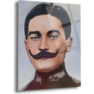 Atatürk Cam Tablo - Cam Tablolar - Atatürk Tablo - Atatürk Portresi - Atatürk Tablosu - ATA047