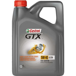 Castrol gtx 5W-40 A3/b4 Motor Yağı 4 Lt