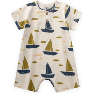 Desenli Tulum 0-4 Yaş Ekru