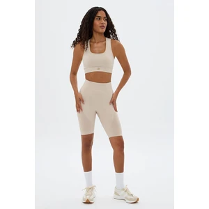 Sakura Çift Kat Spor Bra Bej