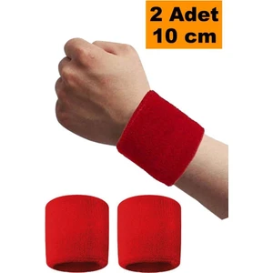 Çift Havlu Bileklik Ter Bandı 10CM Sporcu Havlu Bilekliği