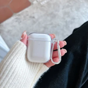 Airpods 2. Nesil ile Uyumlu Şeffaf Cyrstal Clear Ultra Berrak Kılıf