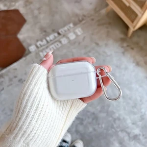 Airpods 4. Nesil ile Uyumlu Şeffaf Cyrstal Clear Ultra Berrak Kılıf