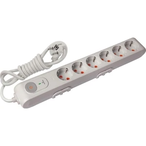 350J Multilet Şok ( Akım ) Korumalı Grup Priz Altılı Anahtarlı 1.5 mt