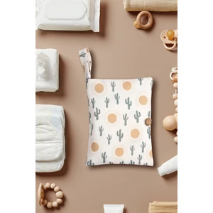 Anne Bebek Bakım Çantası Yenidoğan Alt Açma Değiştirme Düzenleyici Çanta Organizer Cactus