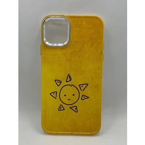 IPHONE 15 Özel Güneş  Baskılı Lüks Silikon Kılıf