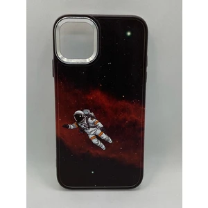 IPHONE 11 Özel Astronot Baskılı Lüks Silikon Kılıf
