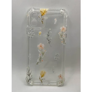 IPHONE 14 Özel Çiçek Baskılı Lüks Silikon Kılıf