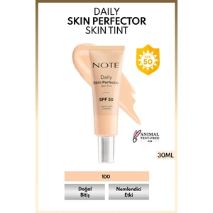 Daily Skin Perfector Skin Tint Spf 50 Ton Eşitleyici Doğal Bitişli Renkli Nemlendirici - 100