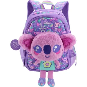 Avustralya Smiggle Children's Schoolbag Kızlar Sırt Çantası Mor Dondurma Koala Su Geçirmez Çocuklar 4-7 Yaşında 14 Inç (Yurt Dışından)
