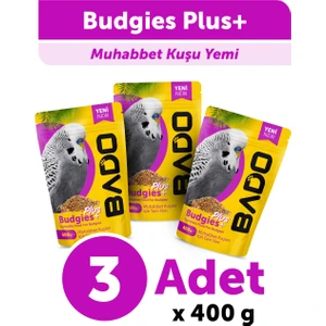 Muhabbet Kuş Yemi Vitaminli 400GR 3lü