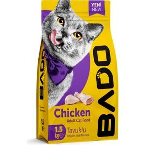 Yetişkin Kedi Tavuklu Maması 1,5Kg