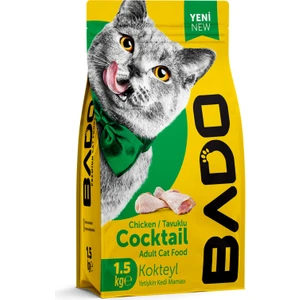 Yetişkin Kedi Maması Kokteyl 1,5 kg