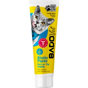 Vet Deri ve Tüy Sağlığı Için Biyotin Pasta 100GR Çinkolu!