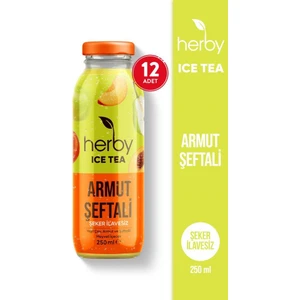 Ice Tea Armut Şeftali Soğuk Çay Şeker İlavesiz 250 ml x 12