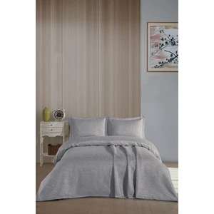 Bir Home Sarah Jakarlı Şönil Çift Kişilik Yatak Örtüsü 240X250CM